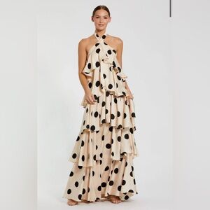 Nordstrom ieena for Mac duggal halter strapless dress